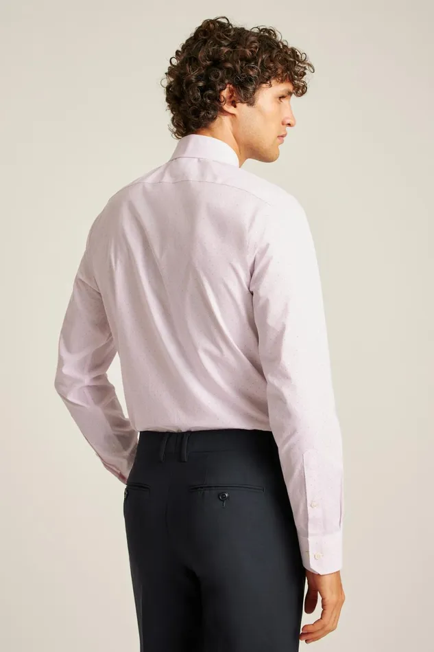 Men Jetsetter Stretch Dress Shirt Rose Dot Bonobos Business Casual Shirts