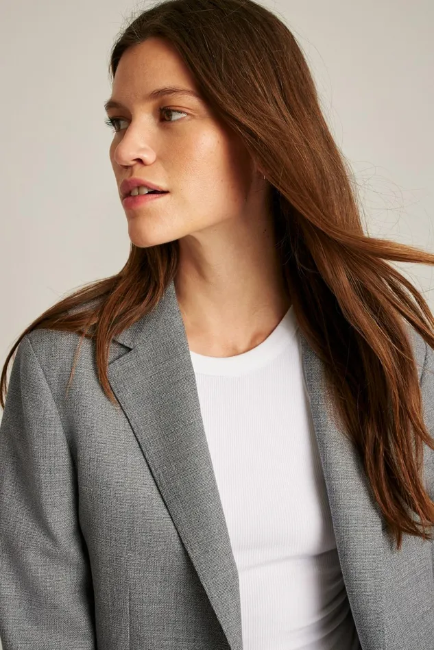 Men Jetsetter Unconstructed Italian Wool Blazer Grey Bonobos Blazers and Sport Coats