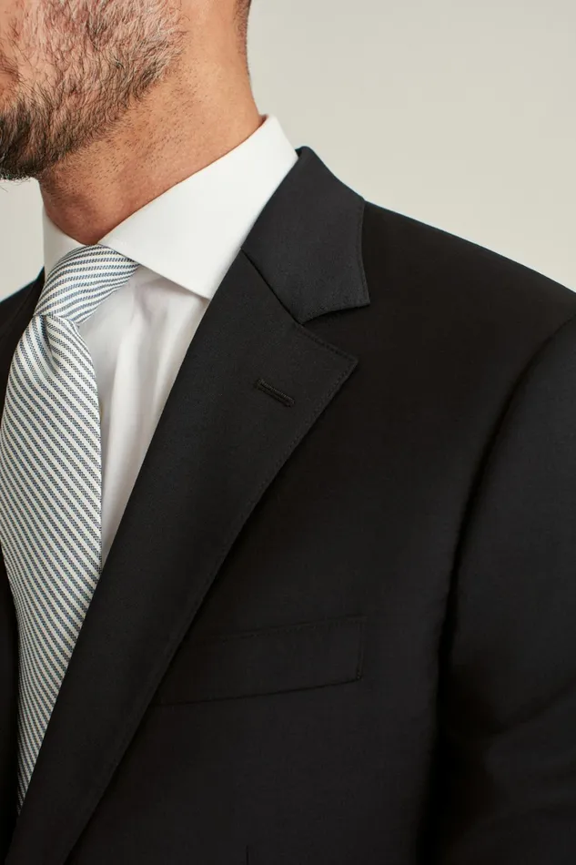 Men Jetsetter Wool Blazer Black Bonobos Blazers and Sport Coats