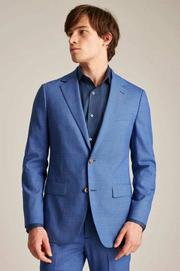 Men Jetsetter Wool Blazer Iceberg Blue Bonobos Blazers and Sport Coats