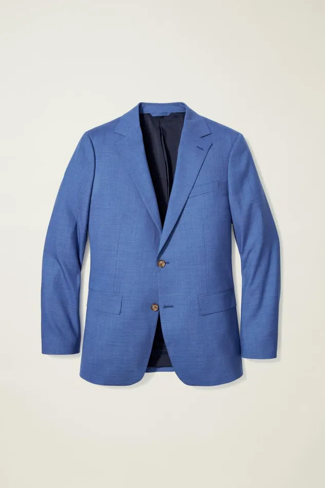 Men Jetsetter Wool Blazer Iceberg Blue Bonobos Blazers and Sport Coats