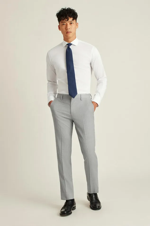 Men Jetsetter Wool Dress Pant Light Grey Bonobos Dress Pants