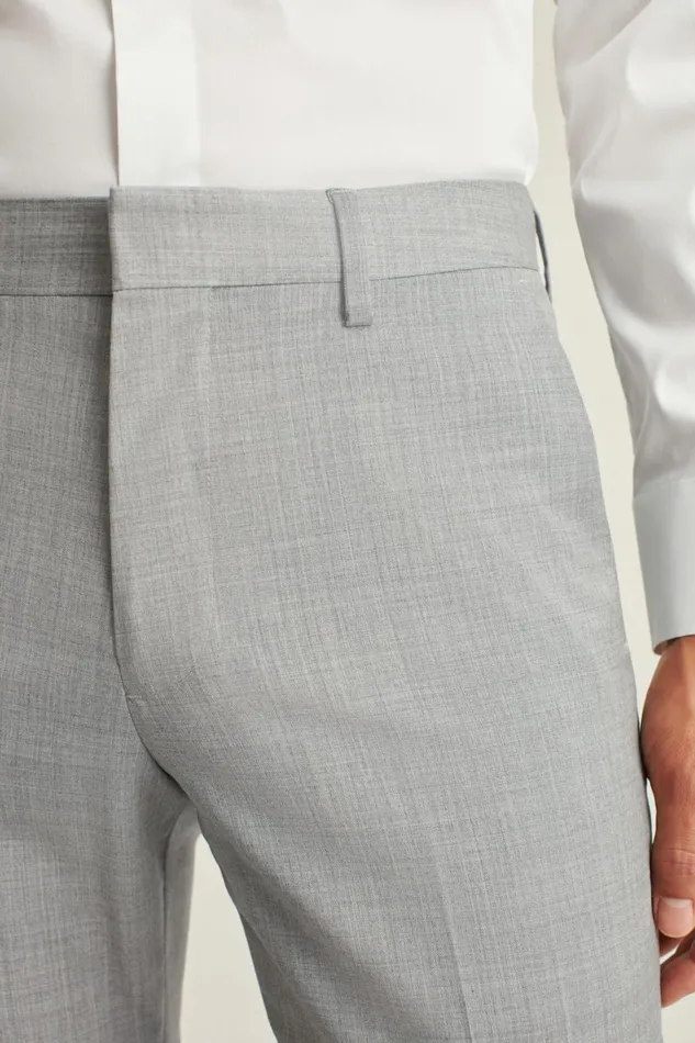 Men Jetsetter Wool Dress Pant Light Grey Bonobos Dress Pants