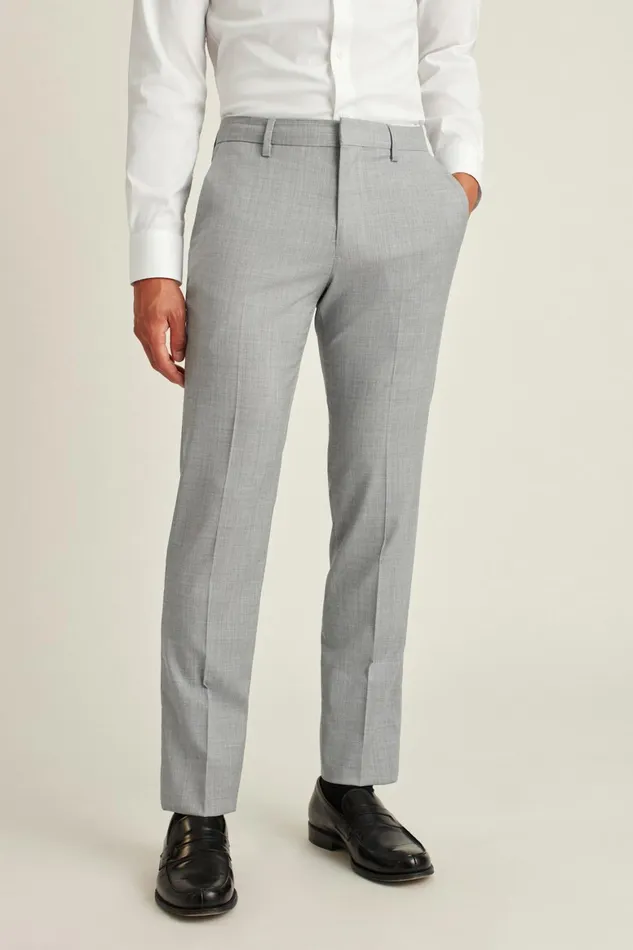 Men Jetsetter Wool Dress Pant Light Grey Bonobos Dress Pants
