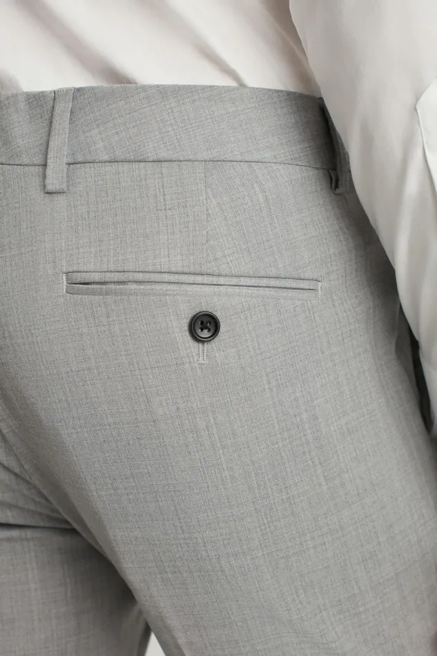 Men Jetsetter Wool Dress Pant Light Grey Bonobos Dress Pants