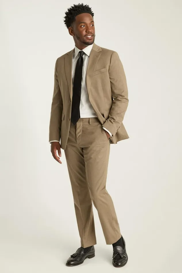 Men Jetsetter Wool Dress Pant Tan Bonobos Dress Pants