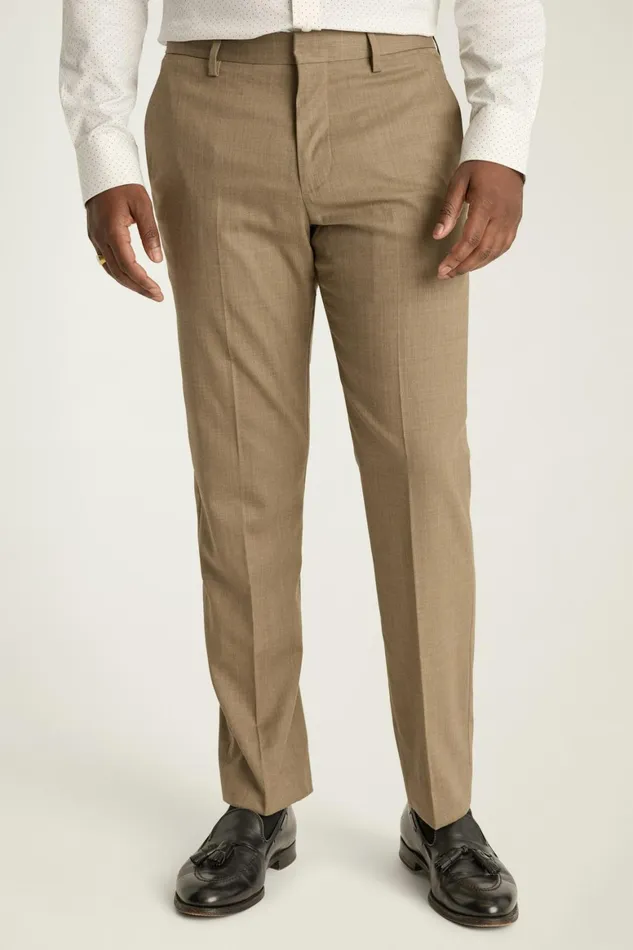 Men Jetsetter Wool Dress Pant Tan Bonobos Dress Pants