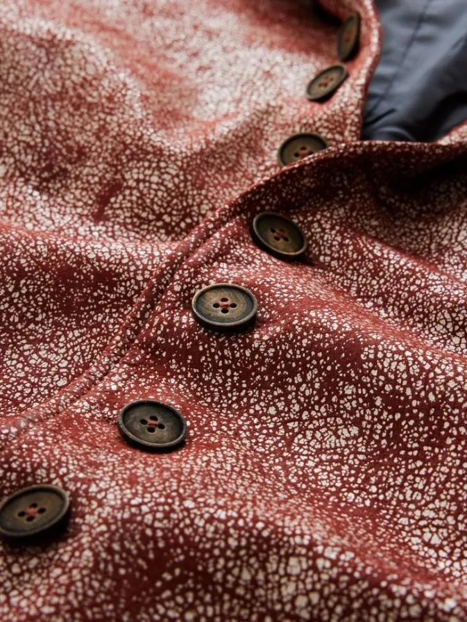 Men Leather Jackets John Varvatos WOODWARD JACKET Cranberry