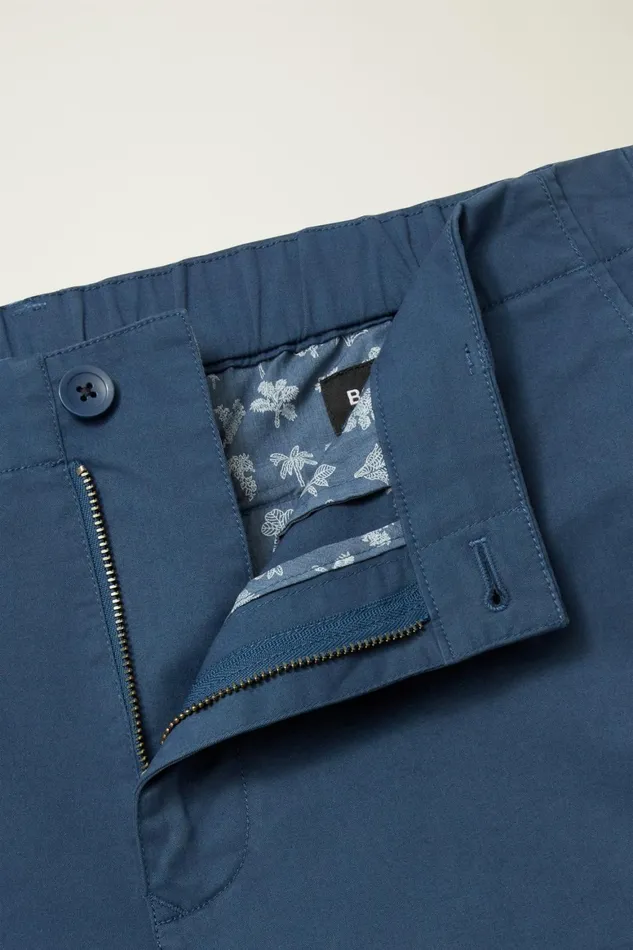 Men Lightweight Chino Short Sargasso Sea Blue Bonobos Chino Shorts