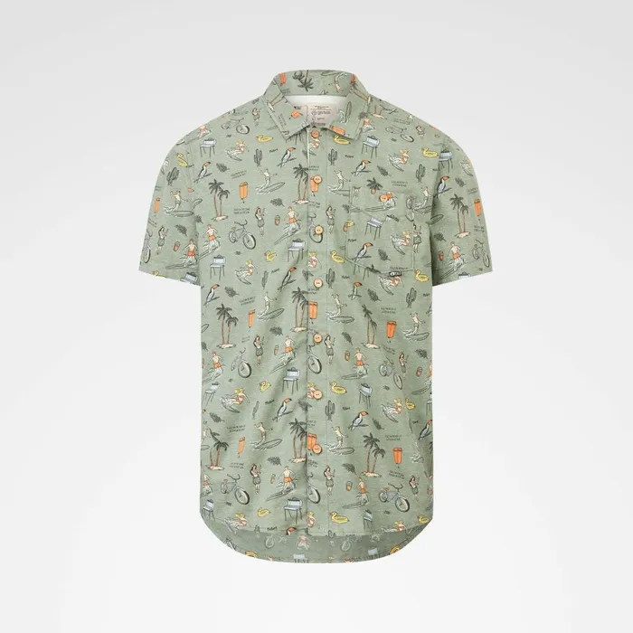 Men MATAIKONA SS SHIRT Picture Organic Clothing Shirts