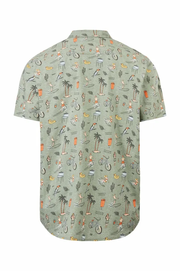 Men MATAIKONA SS SHIRT Picture Organic Clothing Shirts