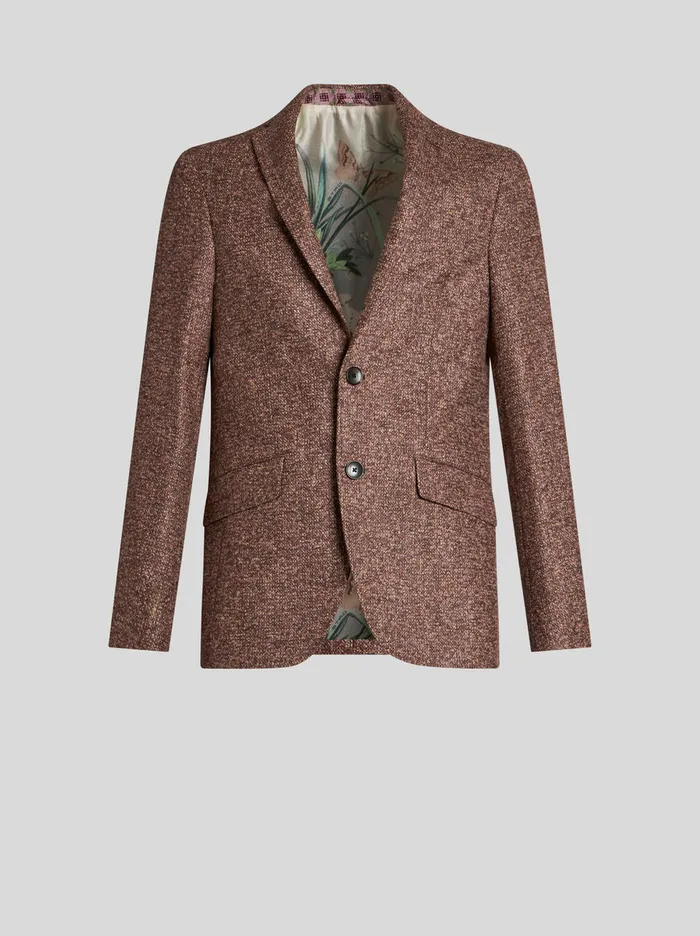 Men Mixed Wool Jacket Etro Jackets
