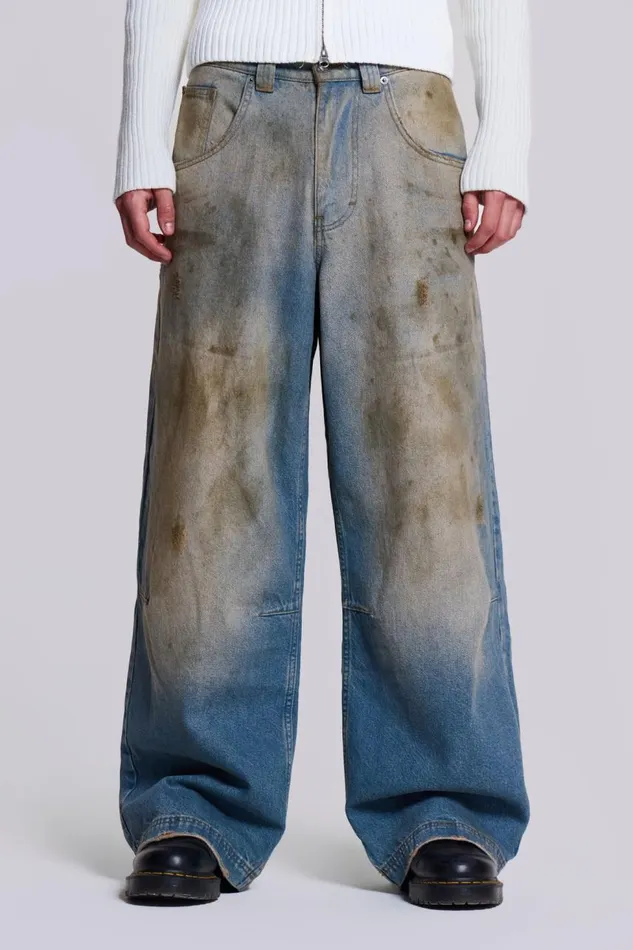 Men Mud Wash Colossus Jeans Jaded London Colossus Jeans