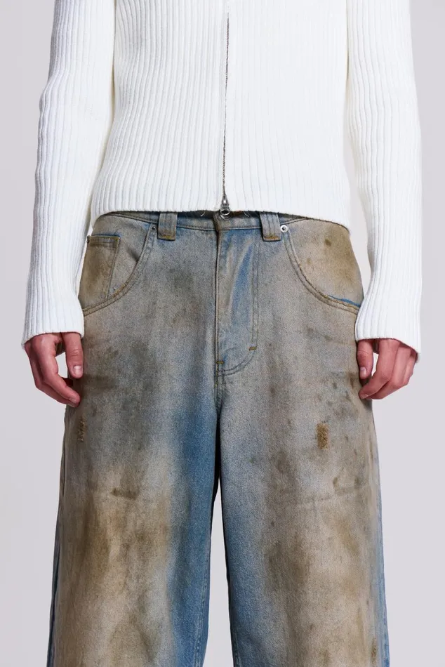 Men Mud Wash Colossus Jeans Jaded London Colossus Jeans