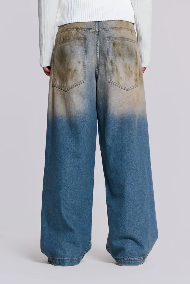 Men Mud Wash Colossus Jeans Jaded London Colossus Jeans