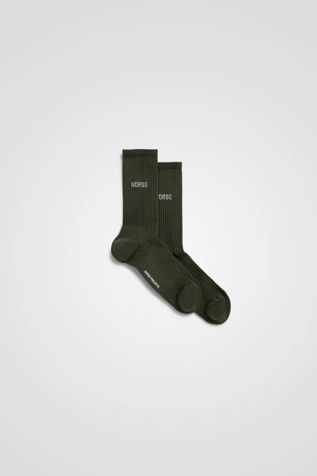 Men Norse Projects Accessories Bjarki Logo Forest Green