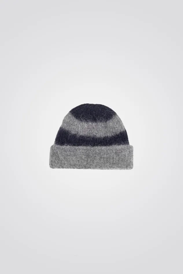 Men Norse Projects Beanies Wool Sports Cap Dark Navy