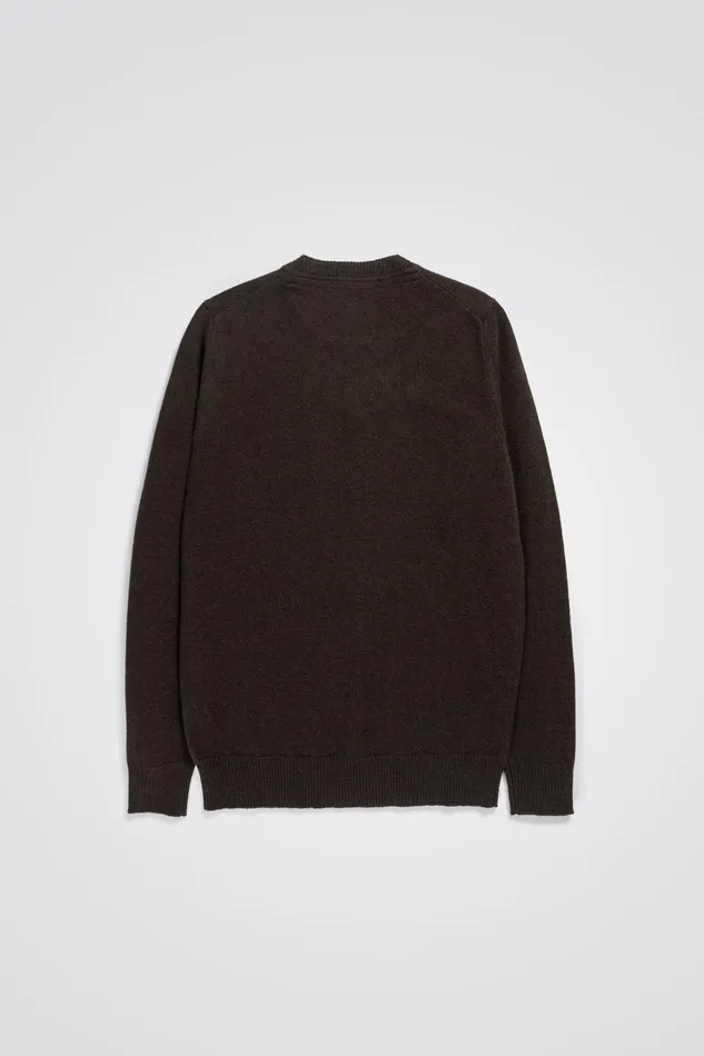 Men Norse Projects Knitwear Sigfred Merino Lambswool Sweater Truffle