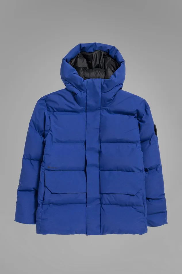 Men Norse Projects Outerwear Mountain Parka GoreTex Cobalt Blue