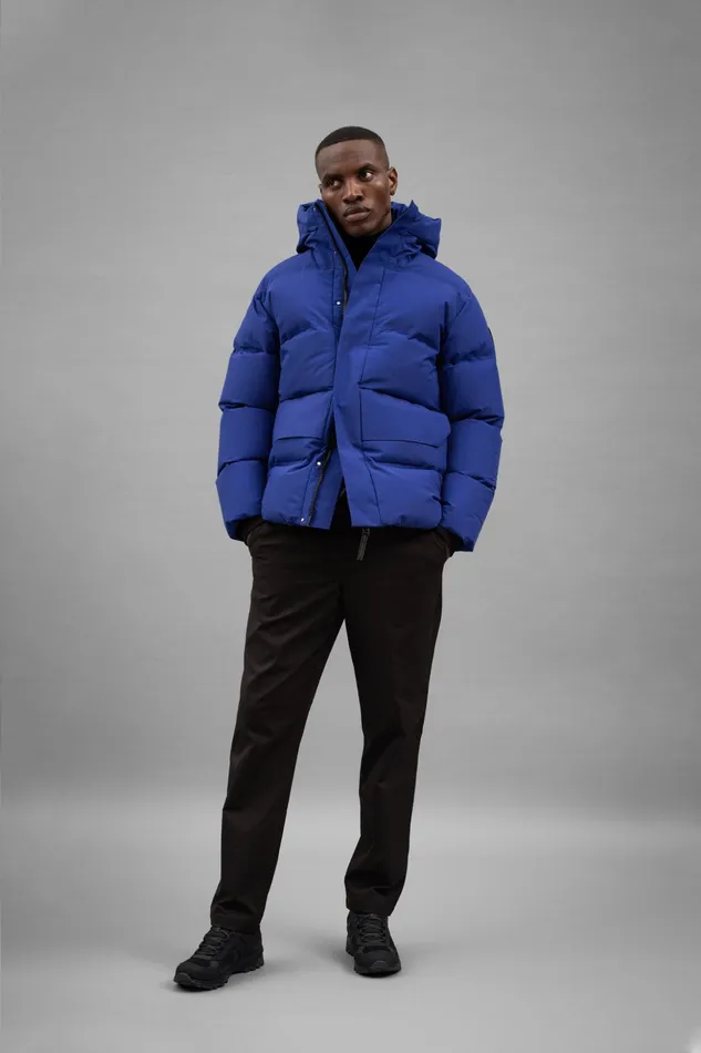 Men Norse Projects Outerwear Mountain Parka GoreTex Cobalt Blue
