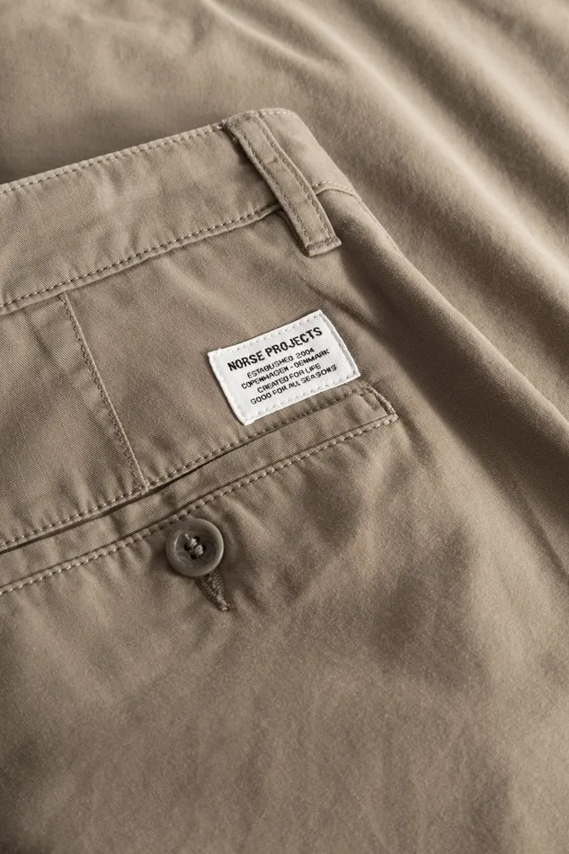 Men Norse Projects Shorts Aros Regular Light Shorts Sediment Green