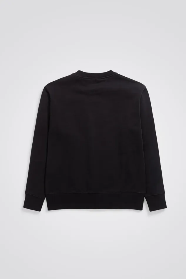 Men Norse Projects Sweatshirts Arne Logo Sweat Black