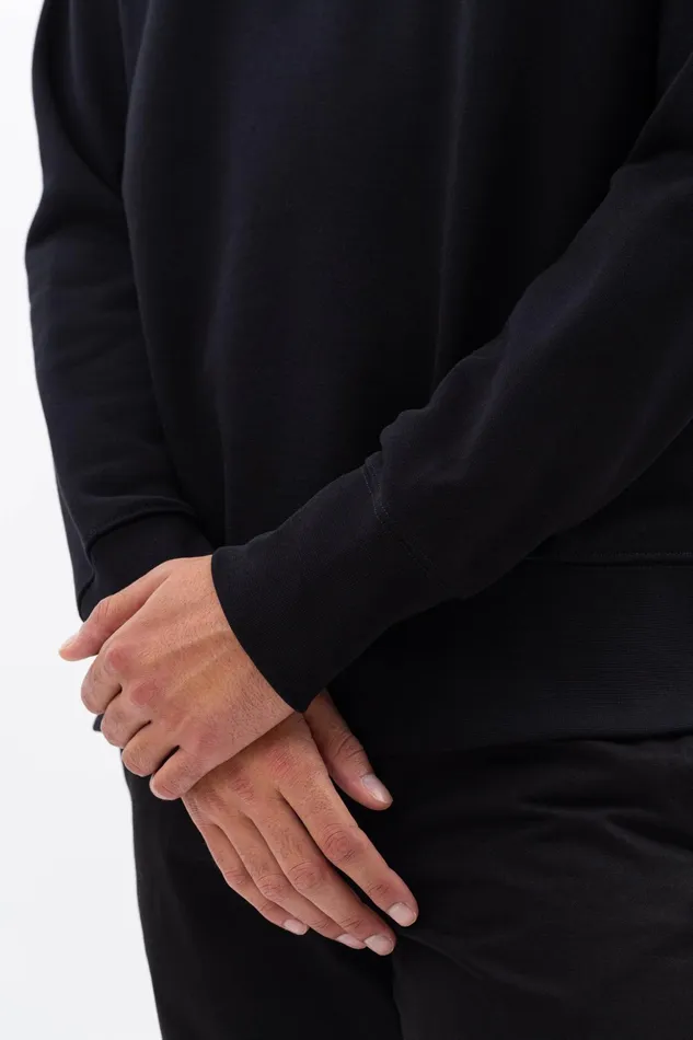 Men Norse Projects Sweatshirts Arne Logo Sweat Black