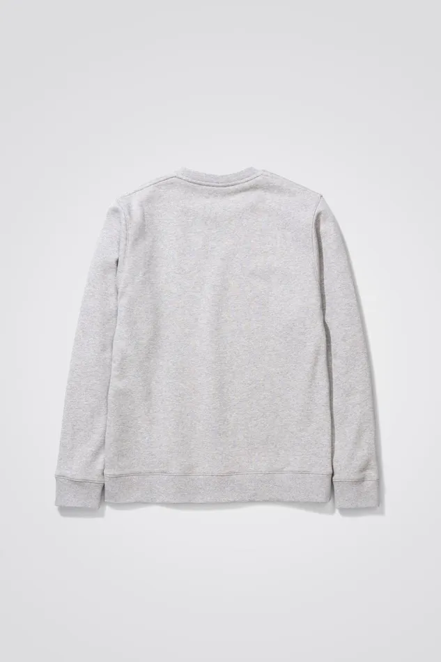Men Norse Projects Sweatshirts Vagn Classic Crew Light Grey Melange