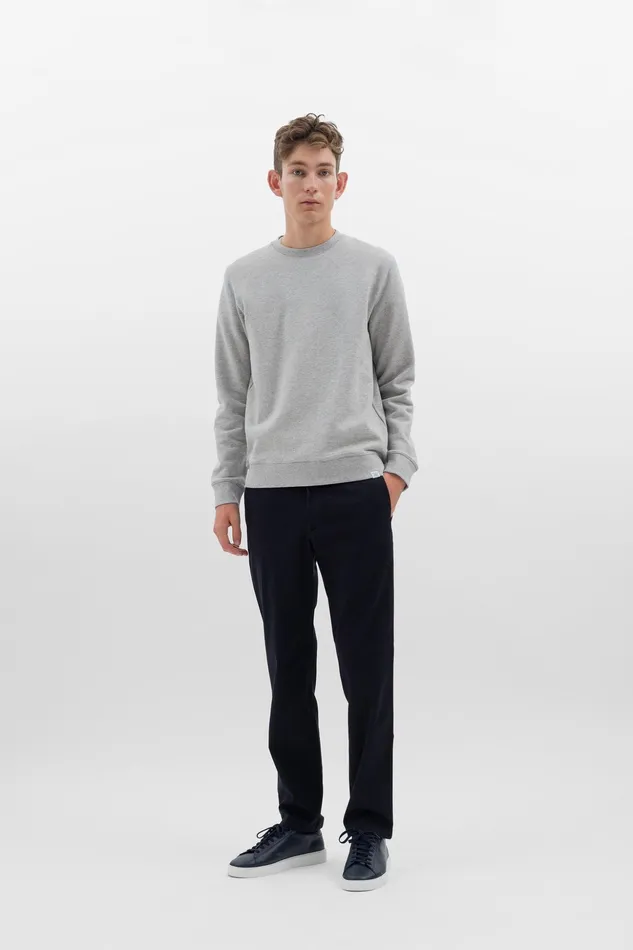 Men Norse Projects Sweatshirts Vagn Classic Crew Light Grey Melange