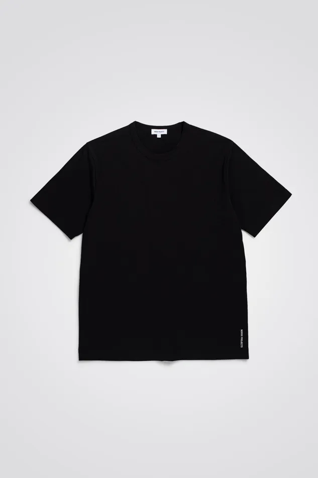 Men Norse Projects TShirts Joakim Tech Standard SS Black