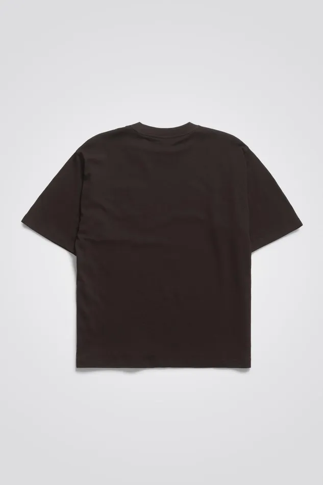 Men Norse Projects TShirts Simon Loose N Logo TShirt Espresso