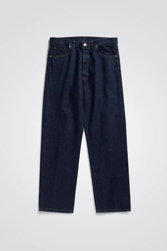 Men Norse Projects Trousers Norse Relaxed Denim Indigo