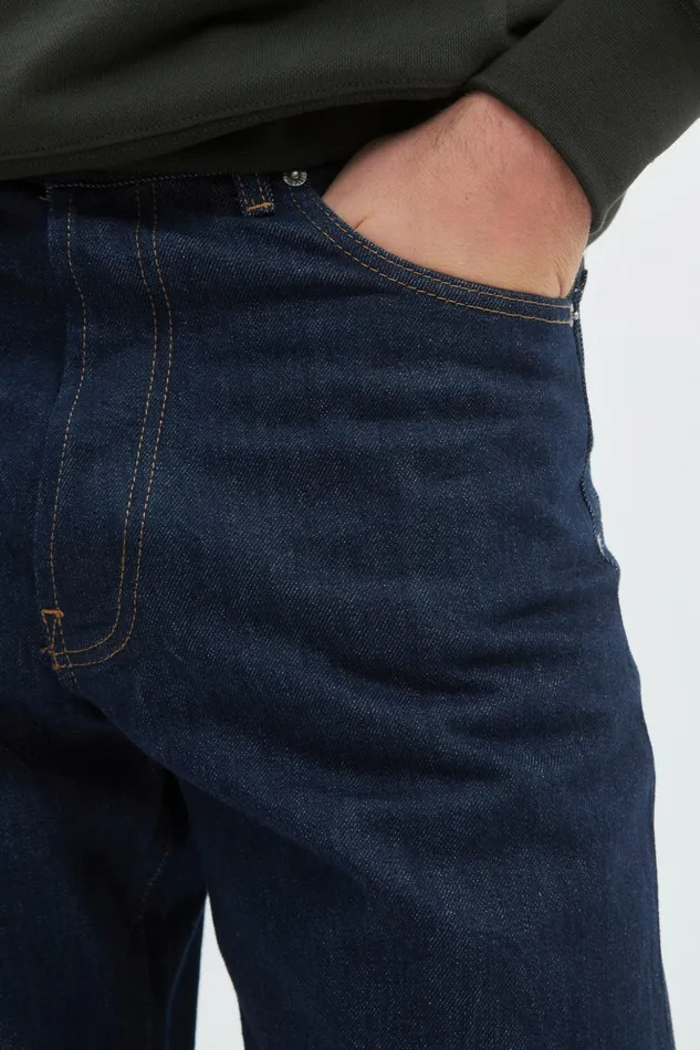 Men Norse Projects Trousers Norse Relaxed Denim Indigo