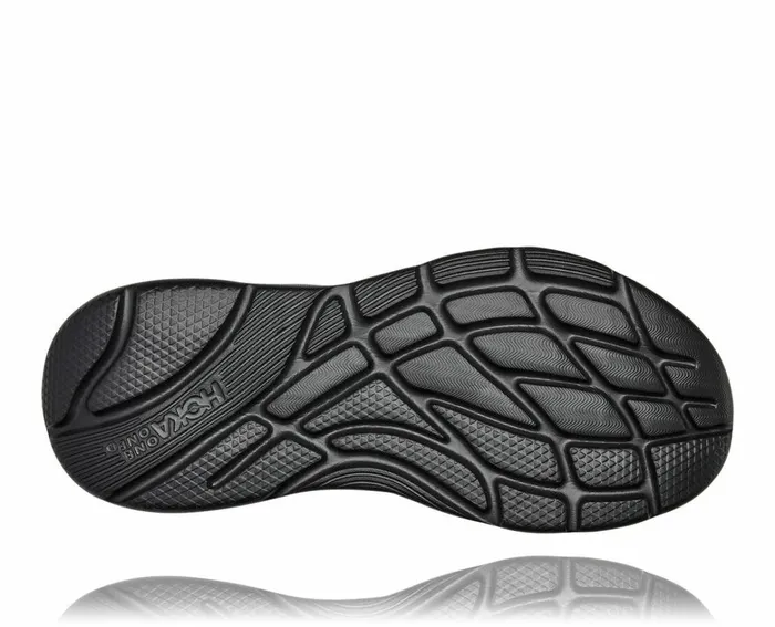 Men Ora Recovery Shoe 2 Black Black HOKA ONE ONE Recovery Sandals