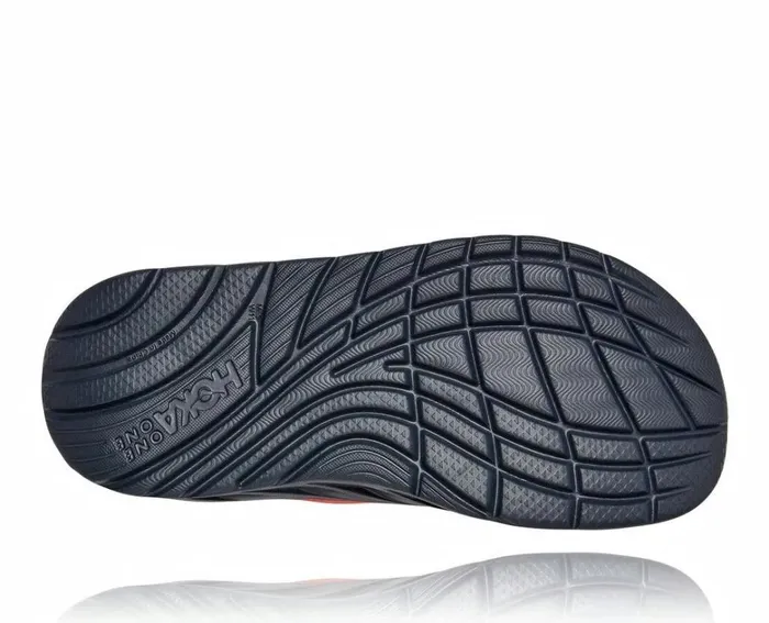 Men ORA Recovery Slide Fiesta Ombre Blue HOKA ONE ONE Recovery Sandals