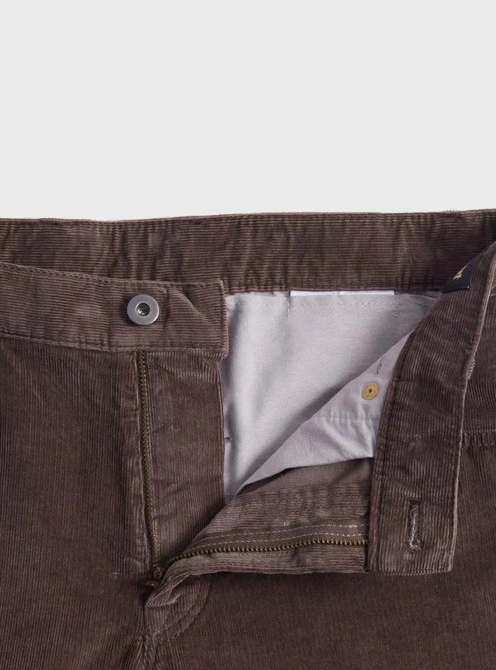 Men Paul Stuart Pants Classic FivePocket Corduroy Trouser Mink