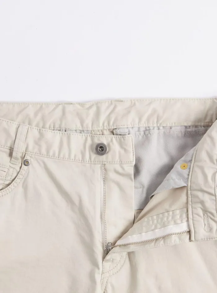 Men Paul Stuart Pants Cotton Five Pocket Pant Light Khaki