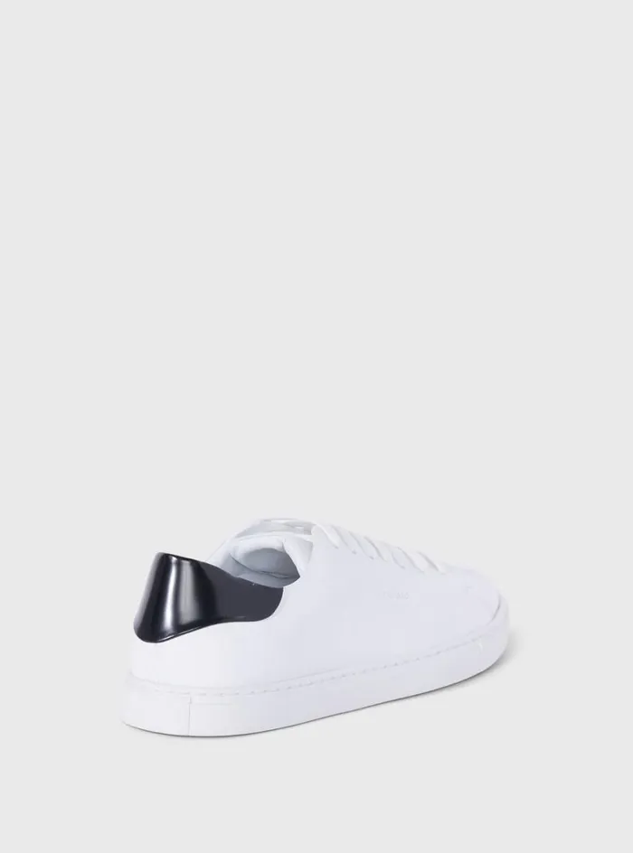 Men Paul Stuart Sneakers Homer Leather Sneaker White