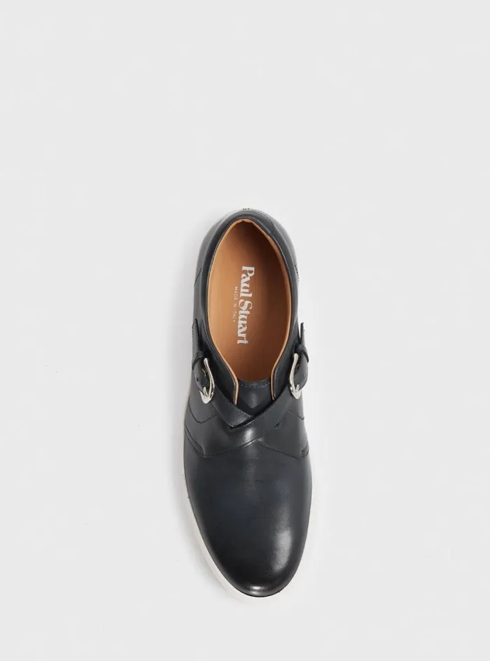 Men Paul Stuart Sneakers Paulo Leather Sneaker Grey Men Paul Stuart Sneakers Paulo Leather Sneaker Grey