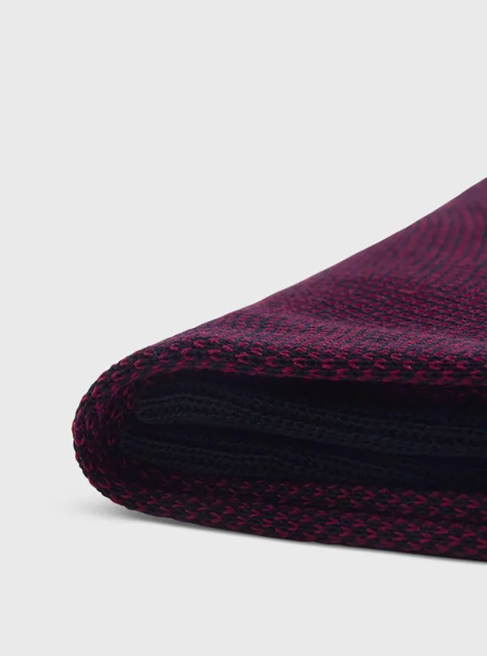Men Paul Stuart Socks Cotton Oxford Sock Navyred