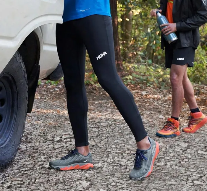 Men Performance Full Length Tight Black HOKA ONE ONE Bottoms
