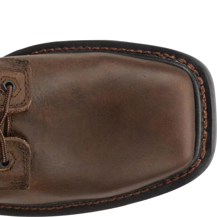 MEN Pipefitter 8034 Steel Toe Chocolate Justin Boots Work