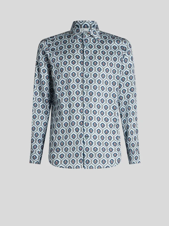 Men Printed Shirt Etro Shirts