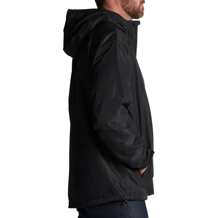 MEN Rain Jacket Black Justin Boots Outerwear