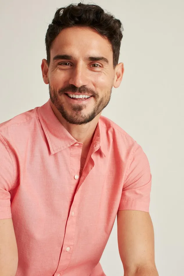 Men Riviera Short Sleeve Shirt Tropical Rum End On End Bonobos Casual Shirts