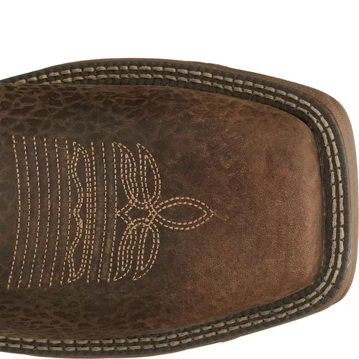 MEN Rush 11034 Western Work Mocha Brown Justin Boots Western