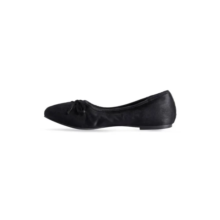 Men Sandals and Mules Balenciaga Leopold Ballerina In Black