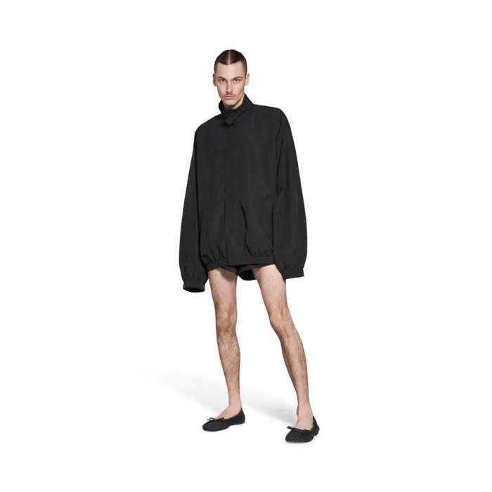 Men Sandals and Mules Balenciaga Leopold Ballerina In Black