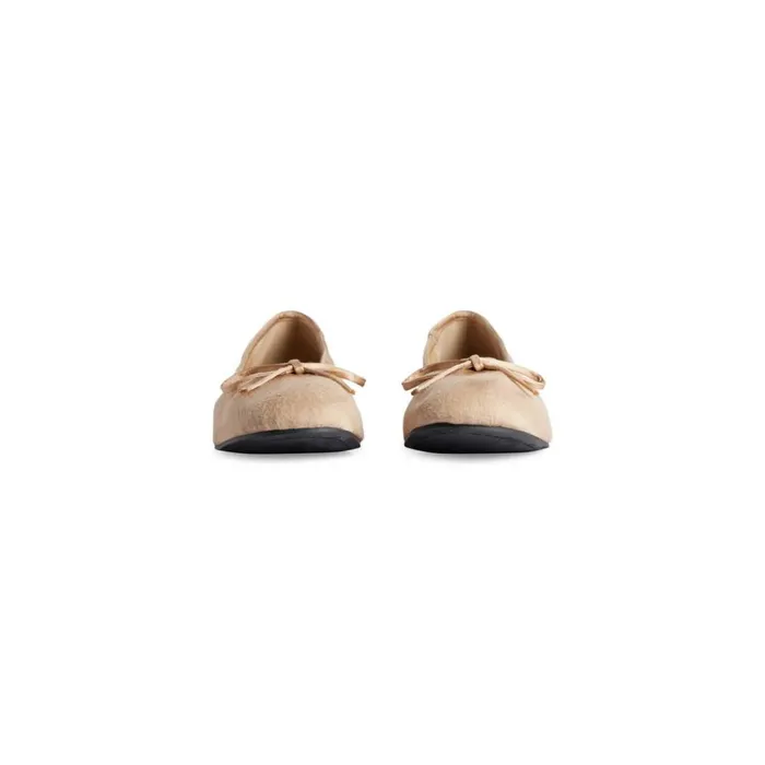 Men Sandals and Mules Balenciaga Leopold Ballerina In Light Beige