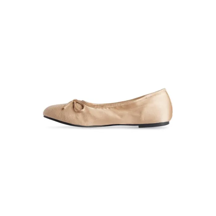 Men Sandals and Mules Balenciaga Leopold Ballerina In Light Beige